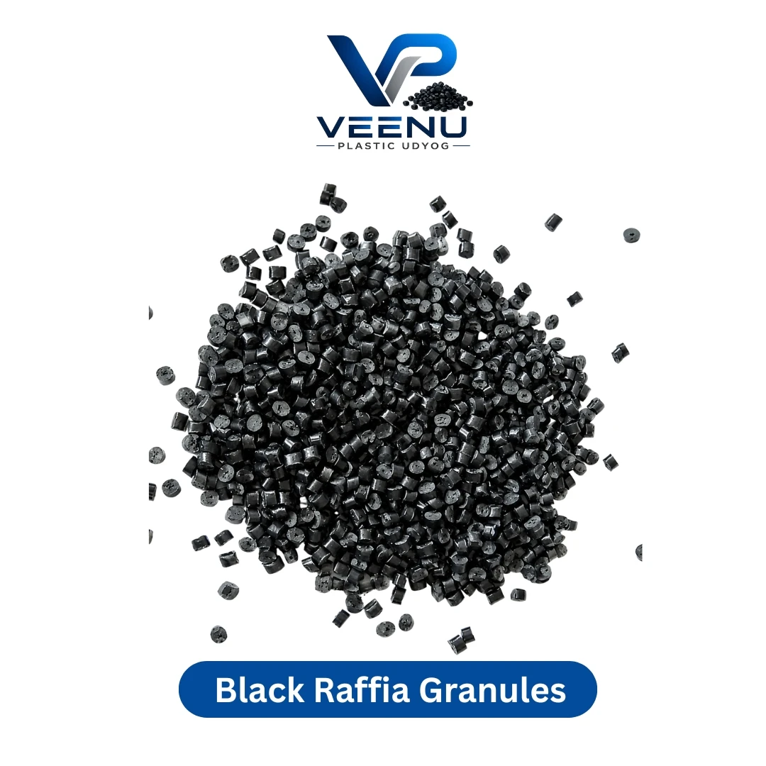 Black Raffia Granules